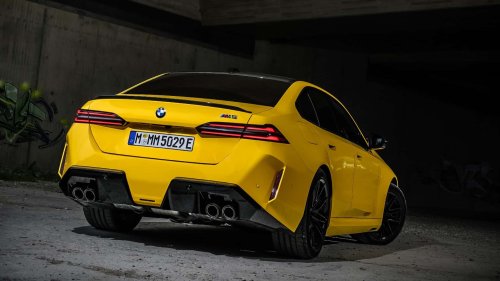 BMW, BMW M5, Nouvelle BMW M5 : un restylage radical supris lors d’essais sur circuit