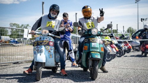 Citroën, Los scooters antiguos tomarán Goodwood en el 80 aniversario de Vespa