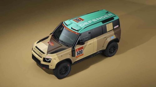 Le Defender est paré pour le Dakar