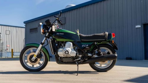 Esta motocicleta con motor rotativo de 100 CV puede ser tuya