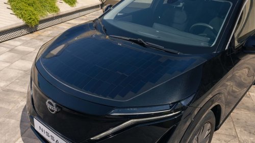 Nissan, Nissan Ariya, Nissan Ariya : Un concept-car équipé de panneaux solaires dévoilé