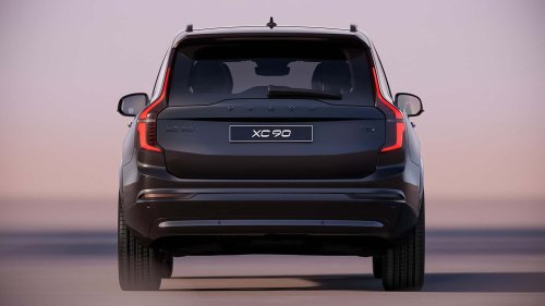 Volvo XC90 Black Edition (2025): Flaggschiff trägt jetzt schwarz