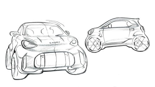 Smart #2: Ein neuer Teaser vom Nachfolger des legendären ForTwo