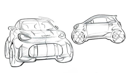 Smart #2: Ein neuer Teaser vom Nachfolger des legendären ForTwo