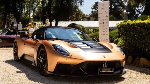 La Maserati V4 Zagato bat des records à Rome