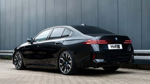 BMW, Fahrspaß-Booster: H&R-Tieferlegungsfedern für den BMW 5er