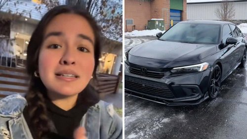 'Happened To Me Two Years Ago': Woman Drives Honda Civic On Highway. Then The 'Lip' Falls Off