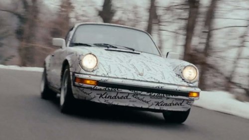 Porsche, Porsche 911, This $300K Porsche 911 Restomod Swaps Gas Engine For Electric Motor