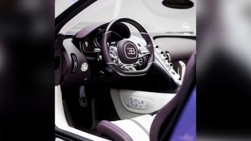 Bugatti W16 Mistral als Lavendel-Unikat: Sweet Caroline