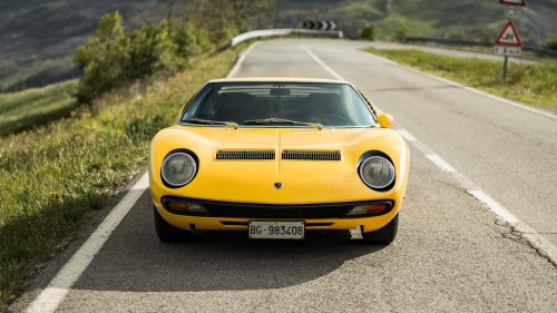 La Lamborghini Miura fête ses 60 ans