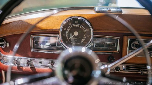 Mercedes 300 (W 186): Dieser Adenauer ist rot