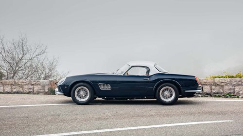 Ferrari 250 GT California Spider: sale a subasta un ejemplar muy poco común