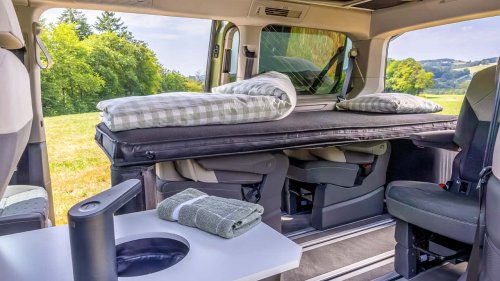 VW California : une version avec cuisine... gonflable et escamotable, et un aperçu du futur ID. California