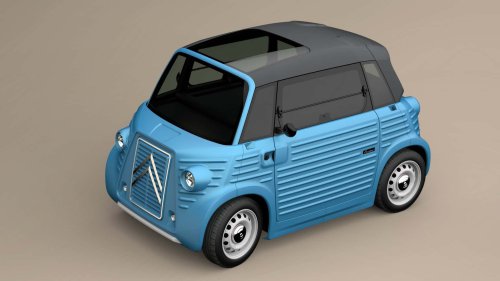 17.120 €, muy retro y eléctrico: quiere parecerse al Citroën 2CV, pero se conduce desde los 15 años