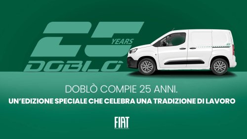 Fiat, Fiat Doblo Berusia 25 Tahun dan Edisi Khusus Telah Tiba