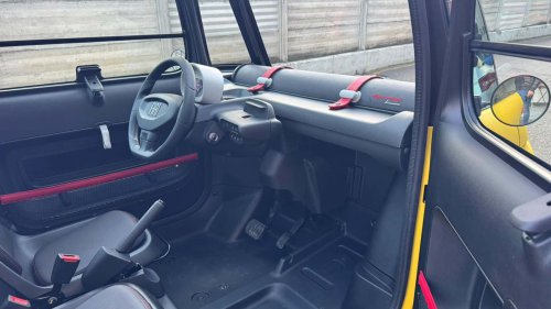 La sigle "Sporting" revient sur la Fiat Topolino