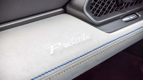 Honda, Honda Prelude, l'intérieur et le coffre