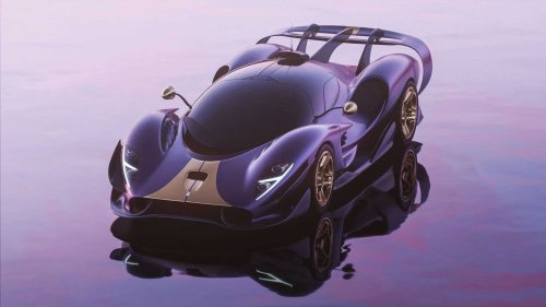 De Tomaso, Le moteur V12 de cette De Tomaso est complètement dingue