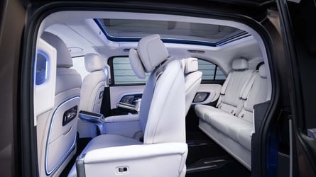 Mercedes, Mercedes VLE : intérieur et coffre du nouveau van allemand
