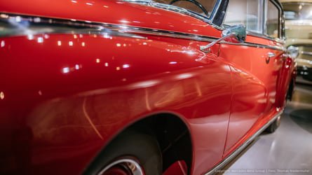 Mercedes 300 (W 186): Dieser Adenauer ist rot