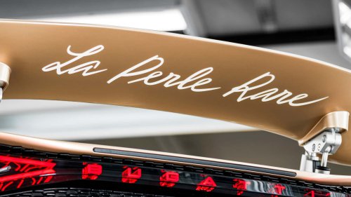 Este es el último Bugatti con el mítico motor W16