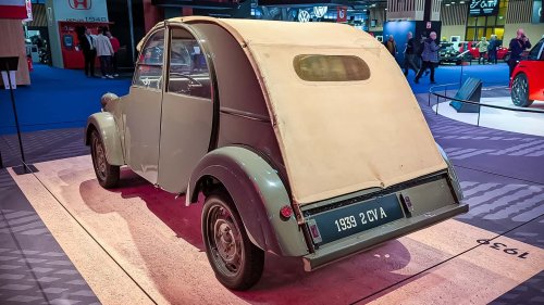 Rétromobile : Citroën TPV/2 CV A (1939) : la doyenne de la 2CV était si radicale