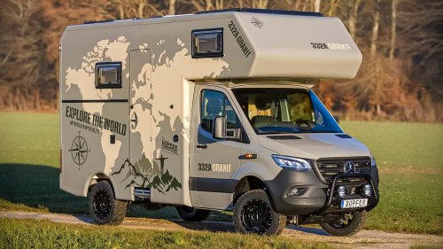 Esta Mercedes-Benz Sprinter es una autocaravana muy aventurera