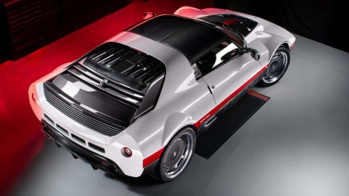 Bertone's New V6 Retro Sports Car Has Pop-Up Headlights