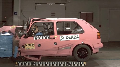 Volkswagen, Volkswagen Golf, Volkswagen Golf Tua Memenuhi Uji Tabrak Modern