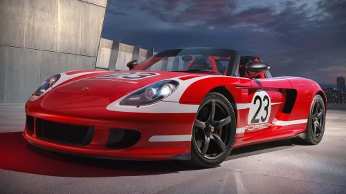 Porsche, Porsche Carrera GT, Alles auf Rot: Porsche Carrera GT bekommt Salzburg-Design