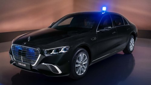 Mercedes, The New Armored V12 Mercedes S-Class Will Take A Bullet For You