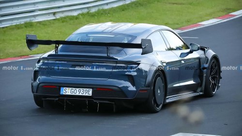 Porsche, Porsche Taycan, Nürburgring-Rekord im Visier: Sehen wir hier einen Porsche Taycan GT4 RS?