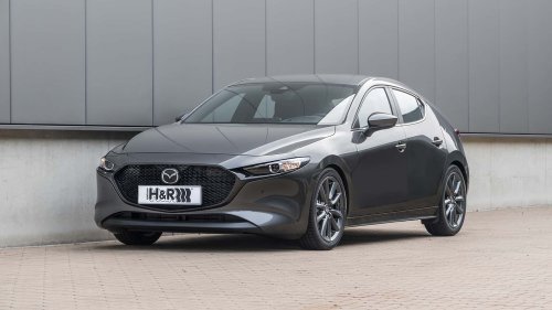 Qualität, die begeistert: Der Mazda 3 mit H&R-Tieferlegungsfedern