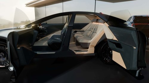 Lexus LS Coupe Concept: de berlina a SUV coupé