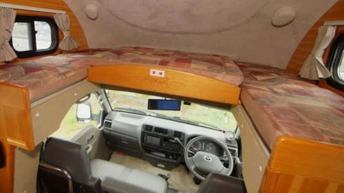 Mazda, Las autocaravanas de ocasión en Japón molan: mira esta Mazda Bongo Camper
