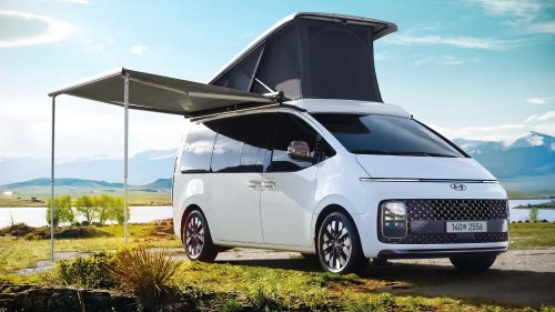 Hyundai Staria Camper: Elektro-Van mit Aufstelldach und Solar