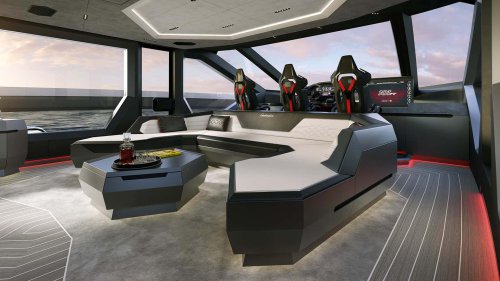 Lamborghini a un nouveau yacht qui ressemble à une supercar
