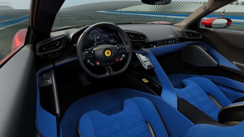 Ferrari 849 Testarossa : L'intérieur de la nouvelle supercar du cheval cabré