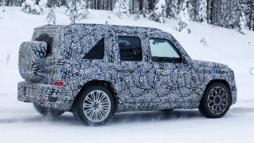 Kleiner Mercedes G zeigt sich erneut als Erlkönig