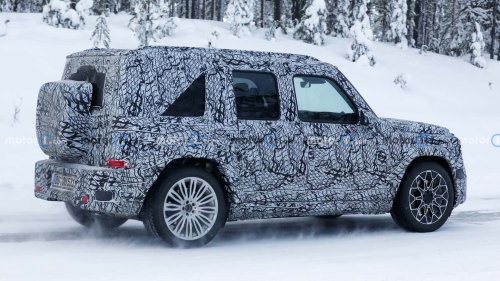 Kleiner Mercedes G zeigt sich erneut als Erlkönig