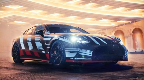 "Eines der verrücktesten Autos, die ich je gefahren bin": F1-Pilot George Russell driftet elektrischen AMG GT