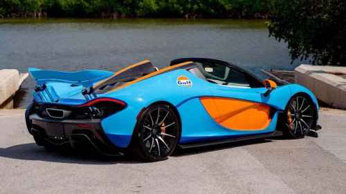 916 ch à ciel ouvert : l’une des cinq McLaren P1 Spider aux enchères