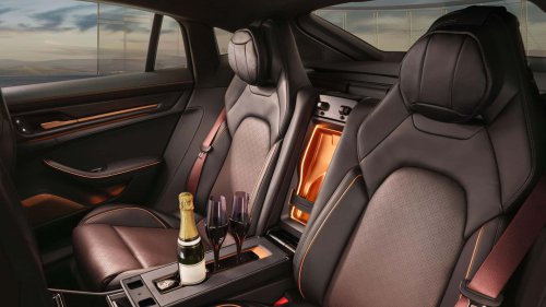 Unique Porsche Panamera Turns Every Drive Into a Champagne-and-Cigar Party