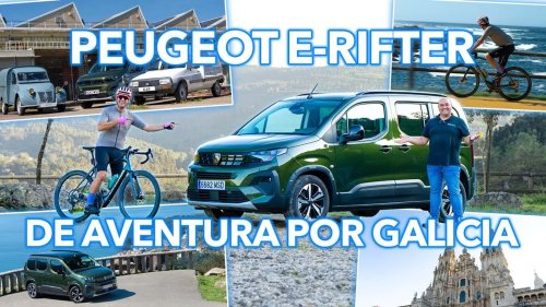 De Madrid a Finisterre, en furgoneta eléctrica: de viaje con la Peugeot e-Rifter