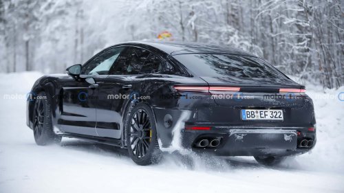 Porsche Panamera: Facelift für 2026 erwischt