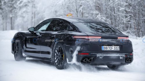 Porsche Panamera: Facelift für 2026 erwischt