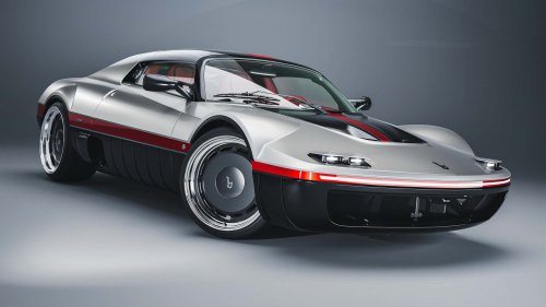 Bertone's New V6 Retro Sports Car Has Pop-Up Headlights