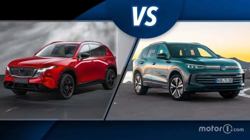 Mazda CX-5 vs. Volkswagen Tiguan, comparativa de SUV electrificados