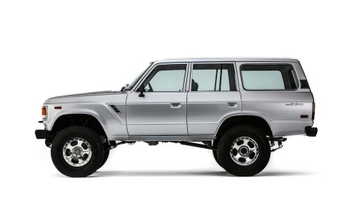 This Classic Toyota Land Cruiser Packs a Modern V-6 and a Manual