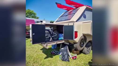 Auriga Explorer: el pick-up camper todoterreno que rompe moldes